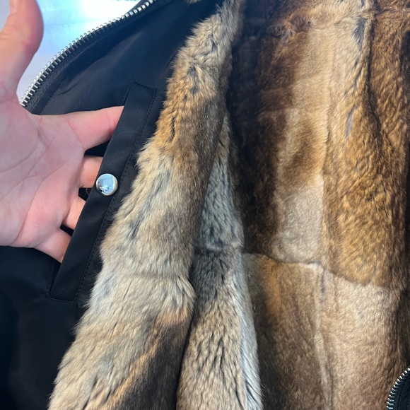 Givenchy rabbit fur lined men bomber  jacket - Picture 10 of 13